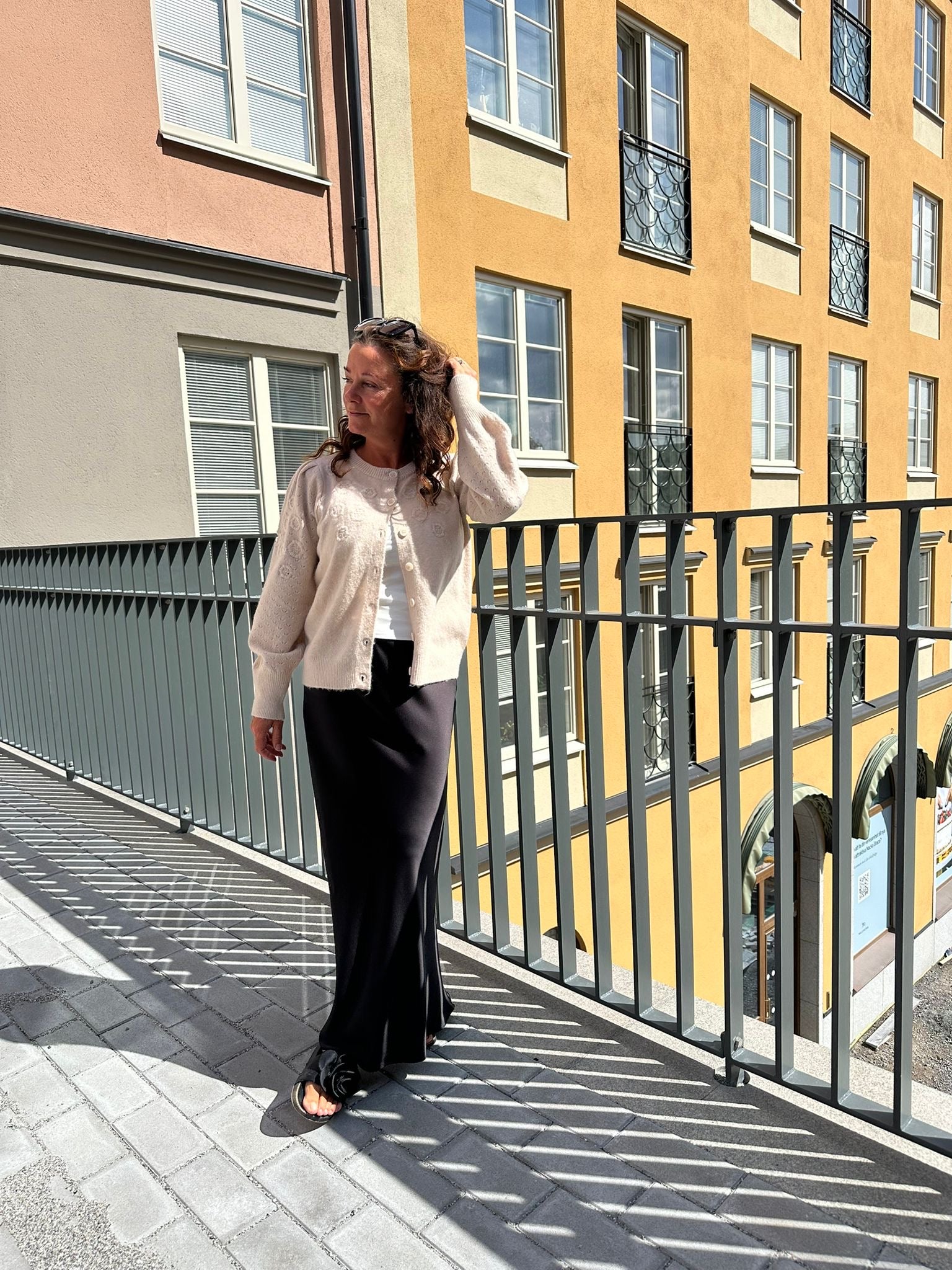 AWLILA Knit Cardigan - Birch